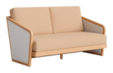 Sakina Brown Outdoor Sofa by Zuomod at Eve Furniture