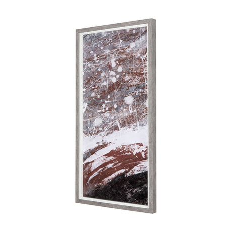 Sakura Rain I by Mercana Studio a Hand Embellished Textured Framed Art Print Matted under Glass by Mercana at Eve Furniture