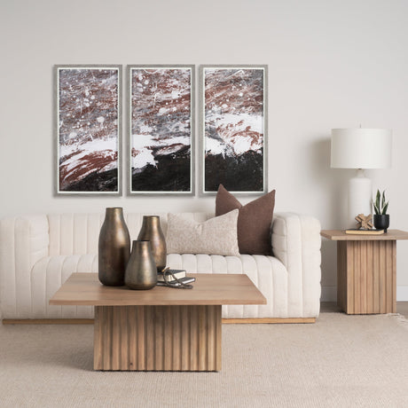 Sakura Rain I by Mercana Studio a Hand Embellished Textured Framed Art Print Matted under Glass by Mercana at Eve Furniture