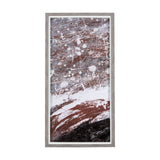 Sakura Rain I by Mercana Studio a Hand Embellished Textured Framed Art Print Matted under Glass by Mercana at Eve Furniture