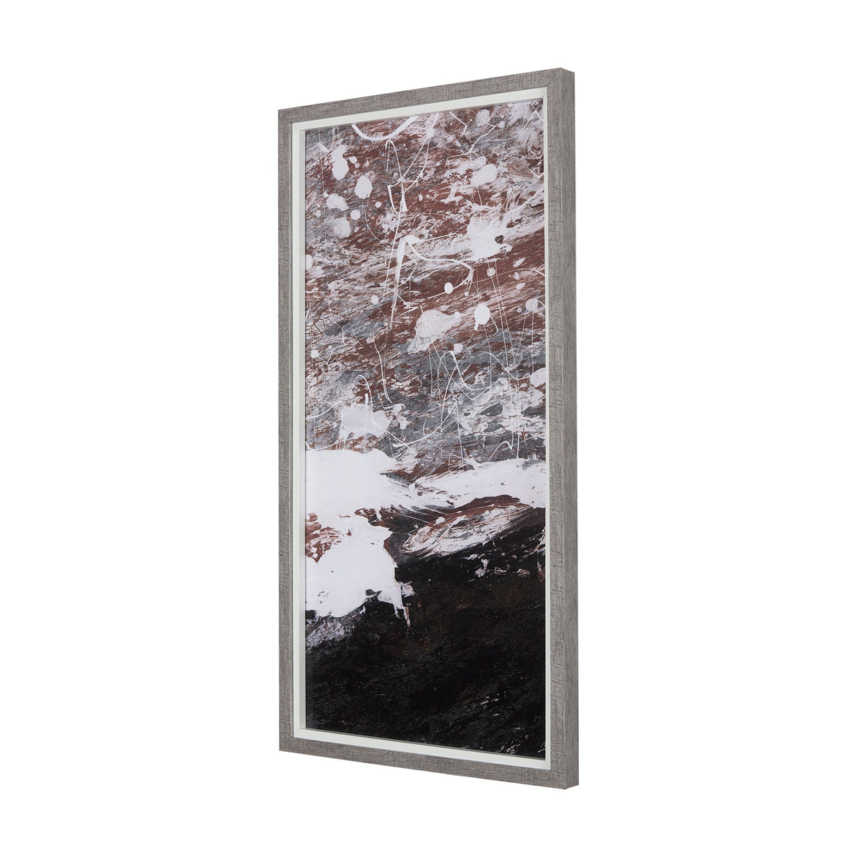Sakura Rain II by Mercana Studio a Hand Embellished Textured Framed Art Print Matted under Glass by Mercana at Eve Furniture