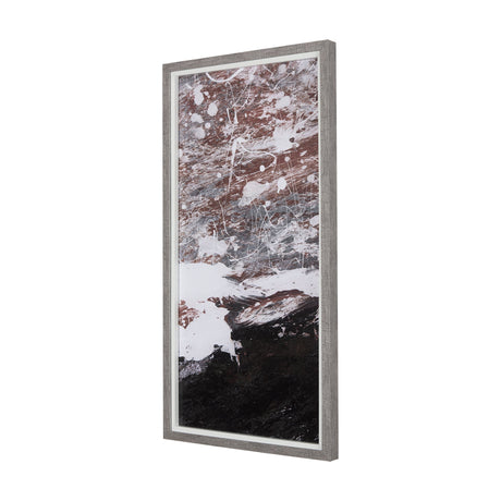 Sakura Rain II by Mercana Studio a Hand Embellished Textured Framed Art Print Matted under Glass by Mercana at Eve Furniture