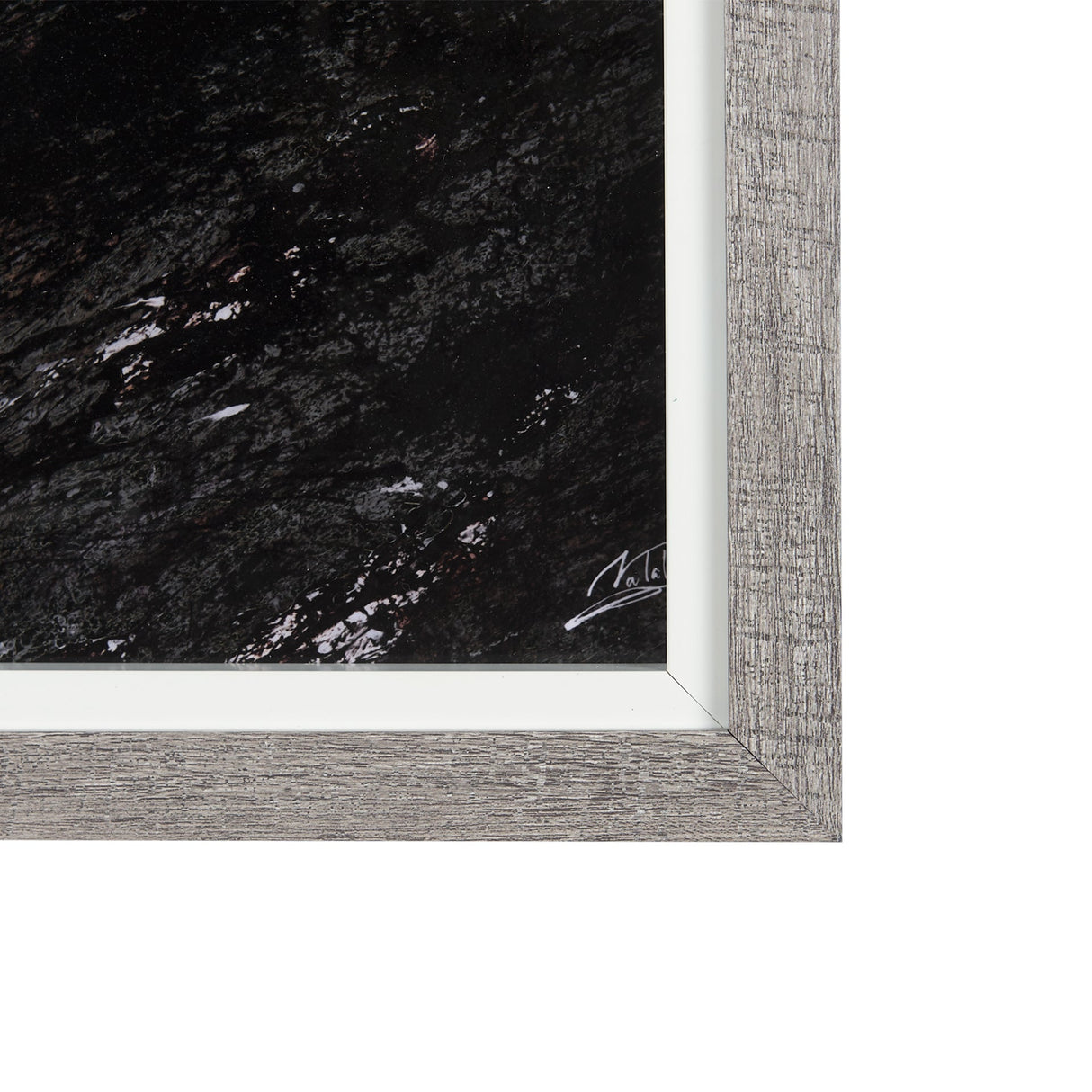 Sakura Rain II by Mercana Studio a Hand Embellished Textured Framed Art Print Matted under Glass by Mercana at Eve Furniture