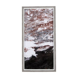 Sakura Rain II by Mercana Studio a Hand Embellished Textured Framed Art Print Matted under Glass by Mercana at Eve Furniture