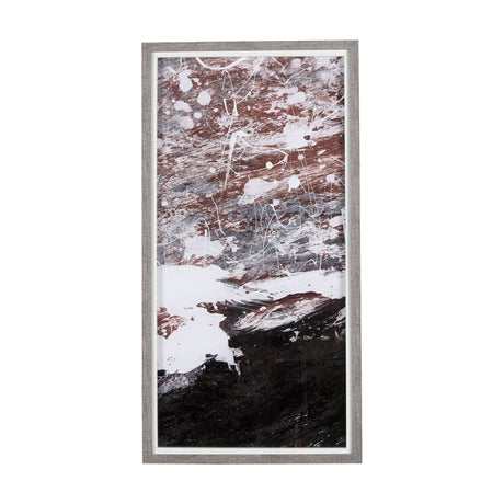 Sakura Rain II by Mercana Studio a Hand Embellished Textured Framed Art Print Matted under Glass by Mercana at Eve Furniture