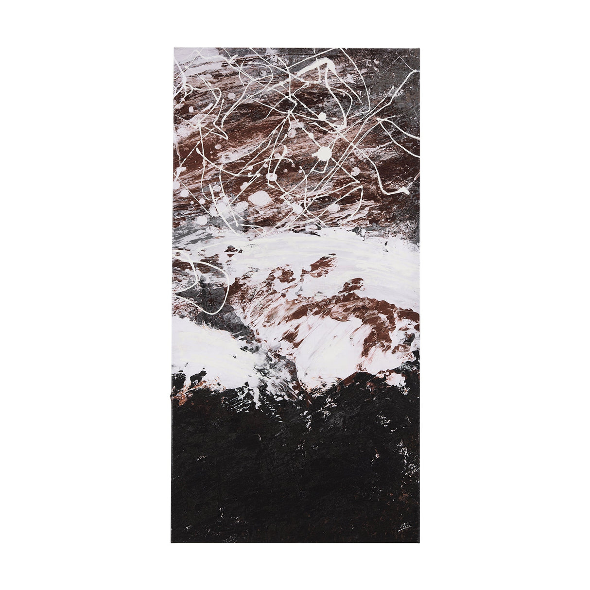 Sakura Rain III by Mercana Studio a Hand Embellished Textured Canvas by Mercana at Eve Furniture