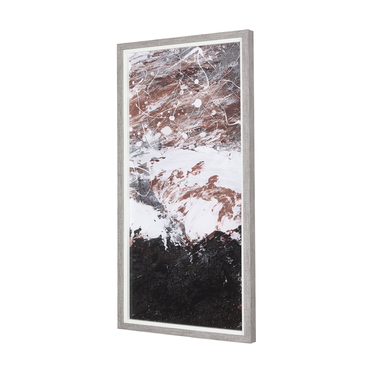 Sakura Rain III by Mercana Studio a Hand Embellished Textured Framed Art Print Matted under Glass by Mercana at Eve Furniture