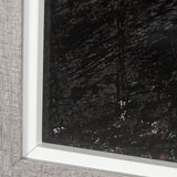Sakura Rain III by Mercana Studio a Hand Embellished Textured Framed Art Print Matted under Glass by Mercana at Eve Furniture