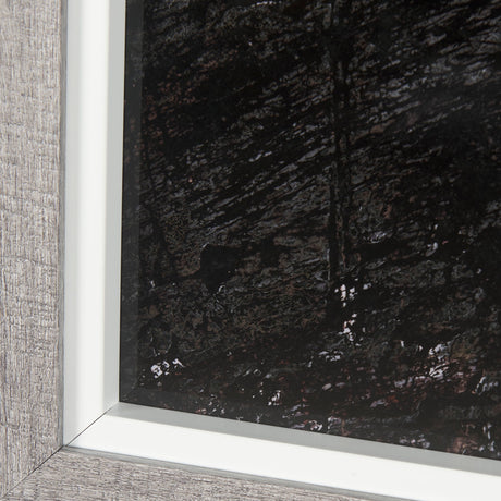 Sakura Rain III by Mercana Studio a Hand Embellished Textured Framed Art Print Matted under Glass by Mercana at Eve Furniture