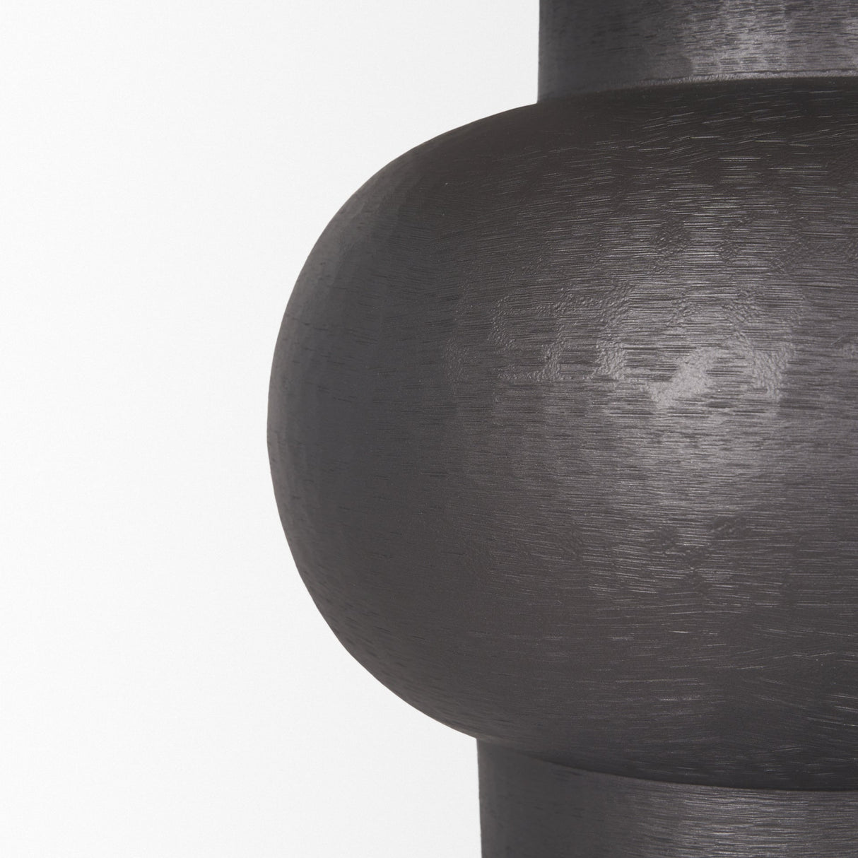 Salaah Black Brushed Metal w/ Beige Shade Table Lamp by Mercana at Eve Furniture