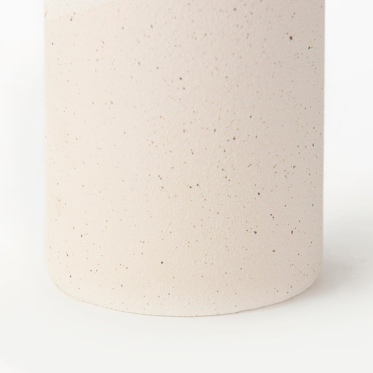 Salar 4.5L x 4.5W x 11.0H Cream Gourd Style Crackled Ceramic Vase by Mercana at Eve Furniture