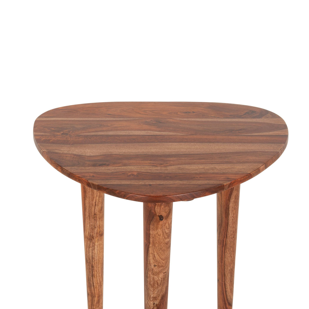 Salem 23" Side Table in Natural Sheesham Wood by Home Trends & Design at Eve Furniture