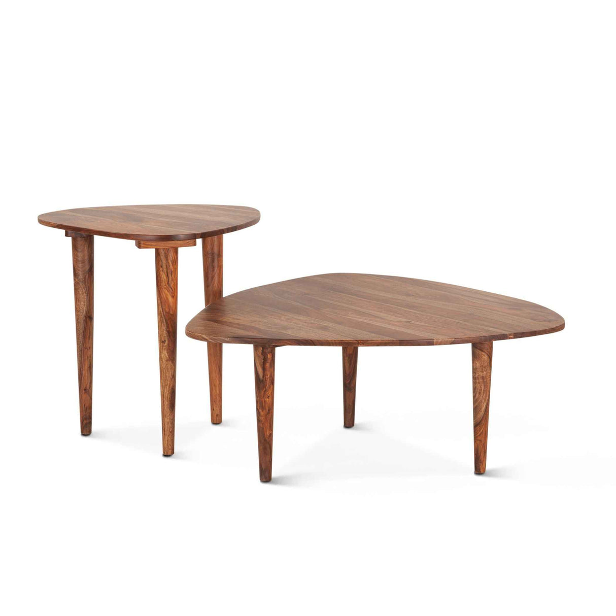 Salem 37" Coffee Table in Natural Sheesham Wood by Home Trends & Design at Eve Furniture
