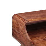 Salem Office Desk 45" in Natural Sheesham by Home Trends & Design at Eve Furniture