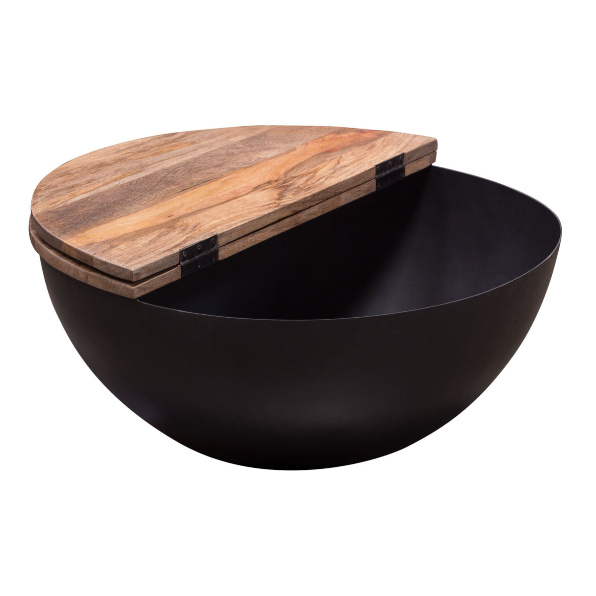 Salem Round Drum Coffee Table by Diamond Sofa at Eve Furniture
