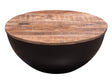 Salem Round Drum Coffee Table by Diamond Sofa at Eve Furniture