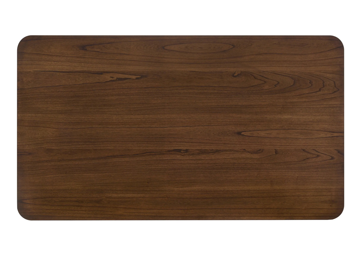 Salerno Beige and Brown Dining Set by Crown Mark at Eve Furniture