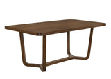 Salerno Beige and Brown Dining Set by Crown Mark at Eve Furniture