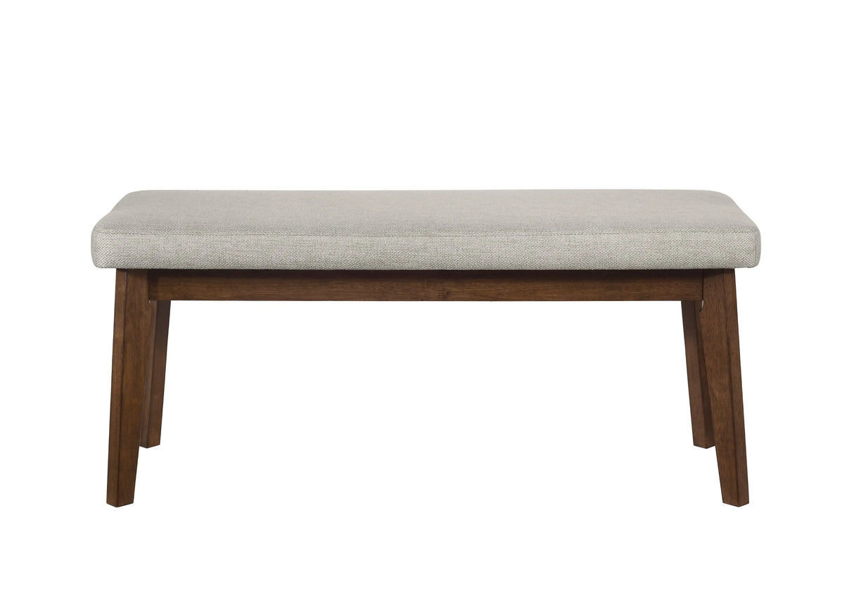 Salerno Beige and Brown Dining Set by Crown Mark at Eve Furniture