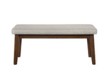 Salerno Beige and Brown Dining Set by Crown Mark at Eve Furniture