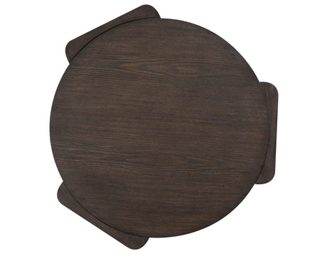 Salina 32.5″ Round Coffee Table Castered by Steve Silver at Eve Furniture