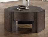 Salina 32.5″ Round Coffee Table Castered by Steve Silver at Eve Furniture