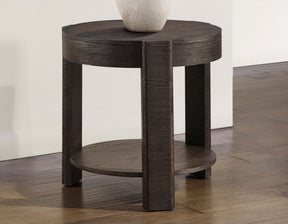 Salina Round End Table by Steve Silver at Eve Furniture