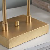 Salinas Gold Table Lamp (Set of 2) by Crestview at Eve Furniture