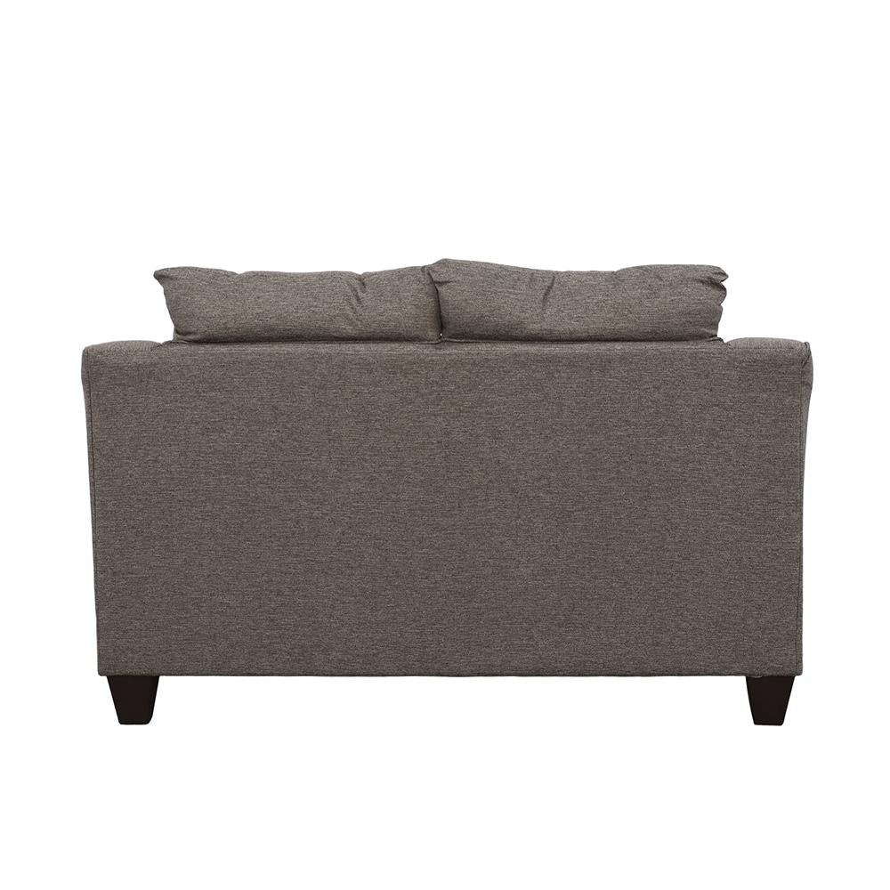 Salizar Flared Arm Loveseat Gray