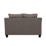 Salizar Flared Arm Loveseat Gray