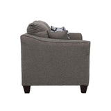 Salizar Flared Arm Loveseat Gray