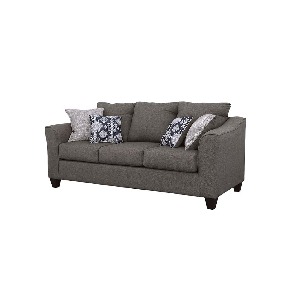 Salizar Flared Arm Sofa Gray