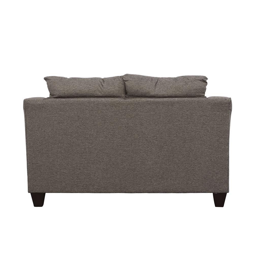 Salizar Gray Flared Arm Loveseat by Coaster at Eve Furniture