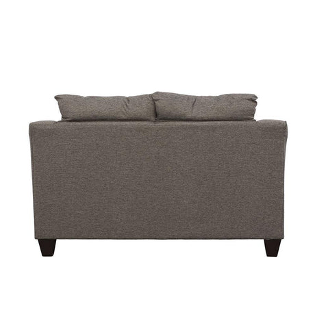Salizar Gray Flared Arm Loveseat by Coaster at Eve Furniture