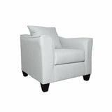 Salizar Gray Mist Upholstered Track Arm Fabric Accent Chair by Coaster at Eve Furniture