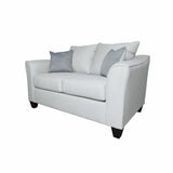 Salizar Gray Mist Upholstered Track Arm Fabric Loveseat by Coaster at Eve Furniture