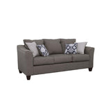 Salizar Upholstered Flared Arm Sofa Charcoal Grey by Coaster at Eve Furniture
