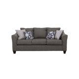 Salizar Upholstered Flared Arm Sofa Charcoal Grey by Coaster at Eve Furniture