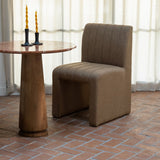 Sally Light Brown Dining Chair by MOES at Eve Furniture
