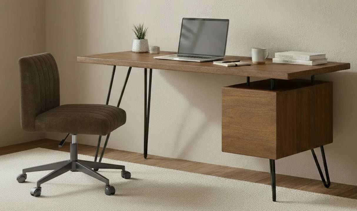 Sally Office Chair Ceder Green by Moe's Home at Eve Furniture