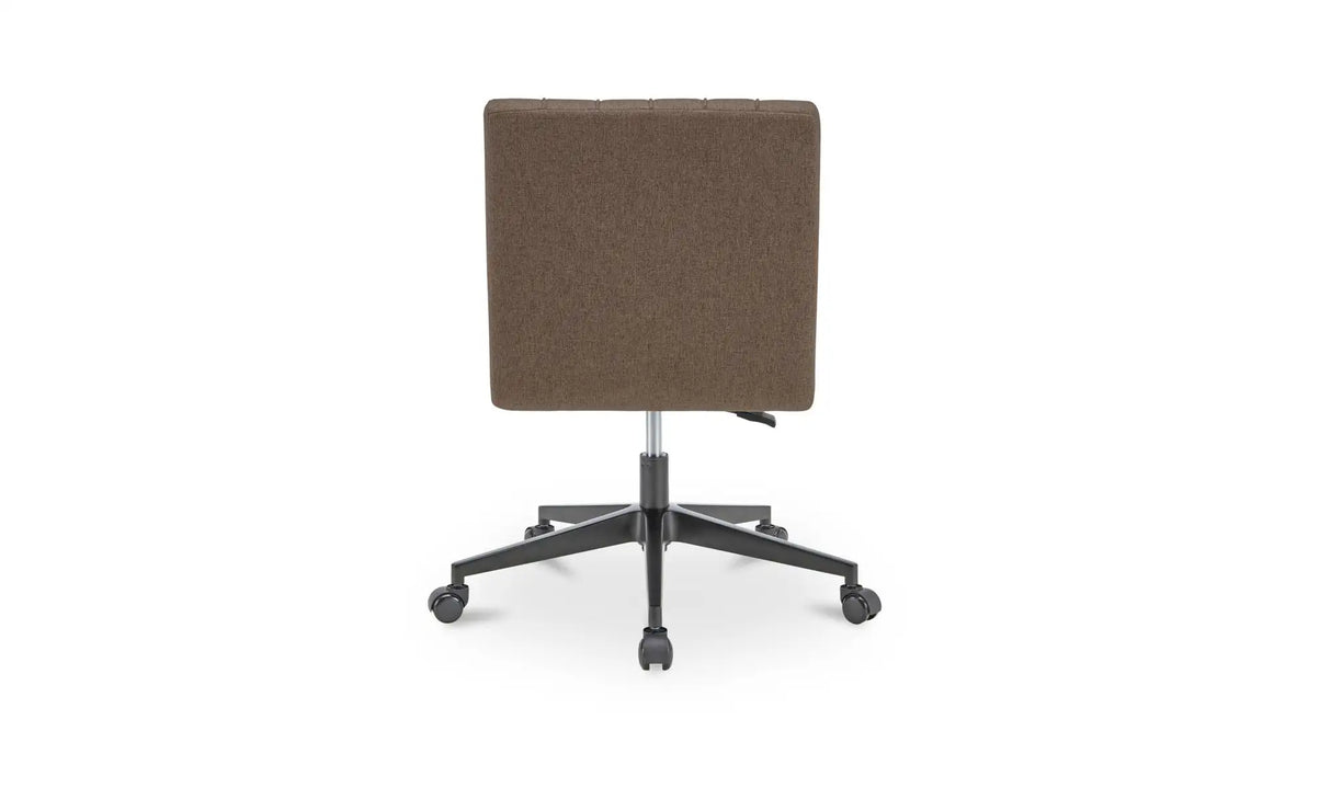 Sally Office Chair Light Brown by Moe's Home at Eve Furniture