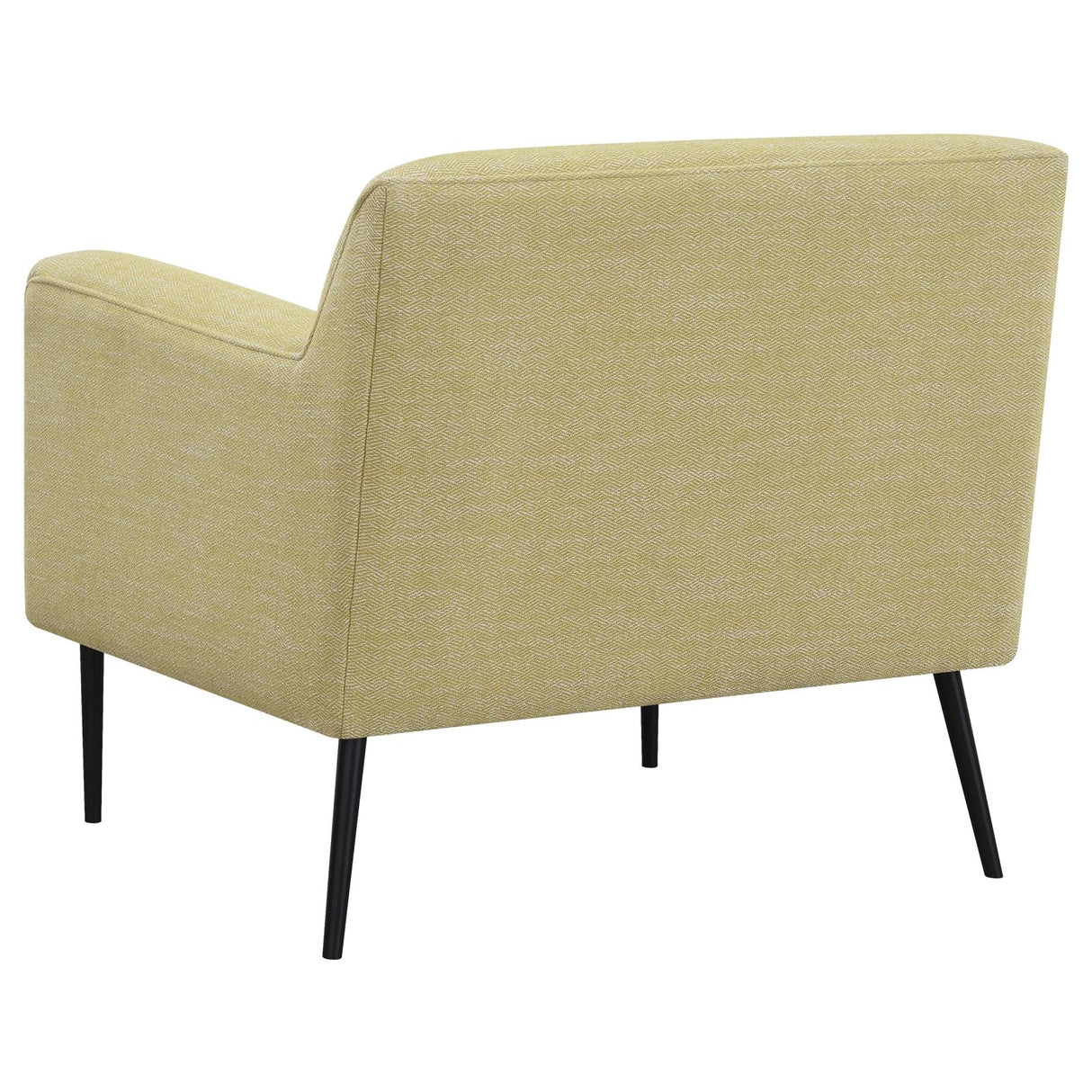 Sally Lemon Upholstered Track Arms Accent Chair