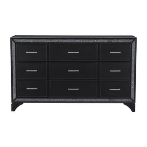 Salon Black Dresser by Homelegance at Eve Furniture