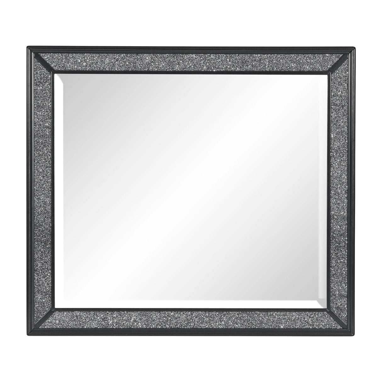 Salon Black Mirror (Mirror Only) by Homelegance at Eve Furniture