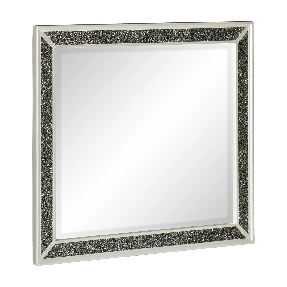 Salon White Mirror (Mirror Only) by Homelegance at Eve Furniture