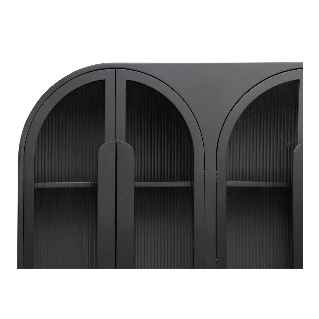 Salone Black Cabinet by Moe's Home at Eve Furniture