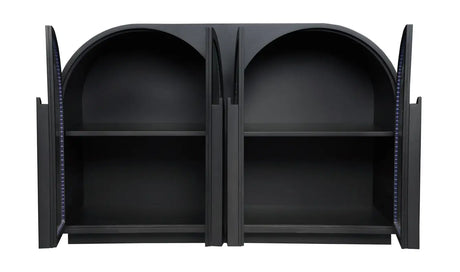 Salone Cabinet Black by Moe's Home at Eve Furniture