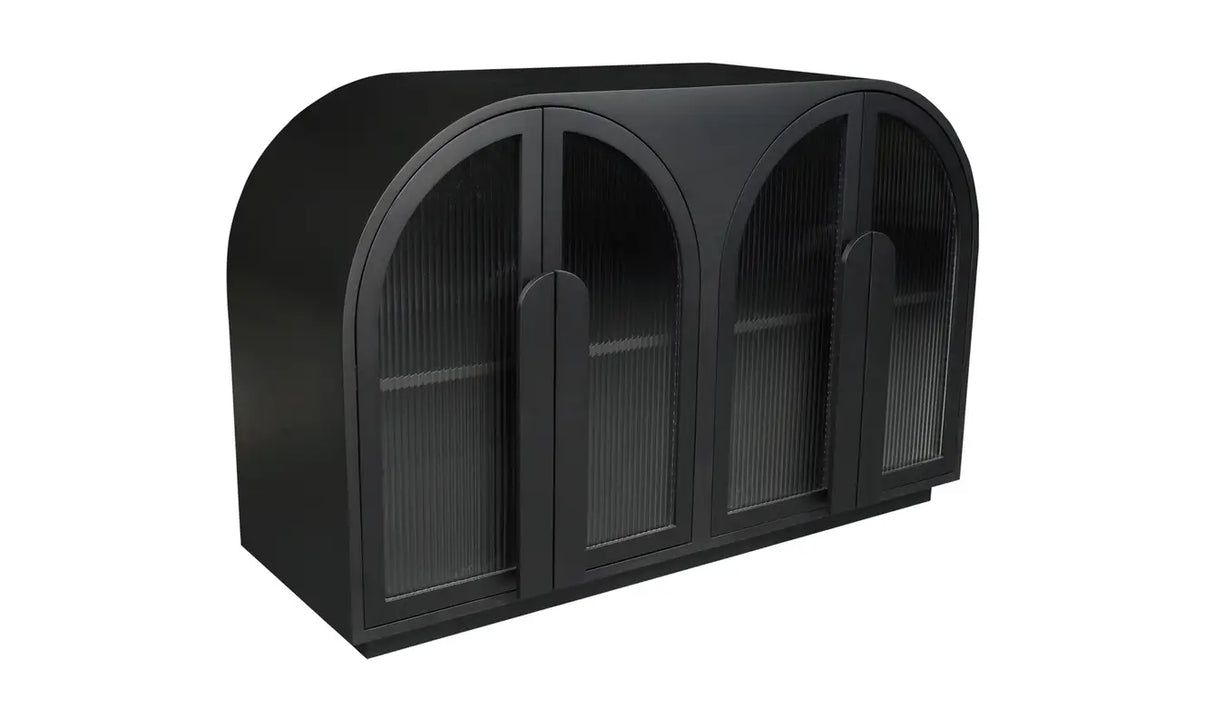 Salone Cabinet Black by Moe's Home at Eve Furniture