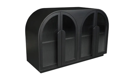 Salone Cabinet Black by Moe's Home at Eve Furniture