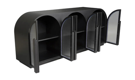 Salone Sideboard Black by Moe's Home at Eve Furniture